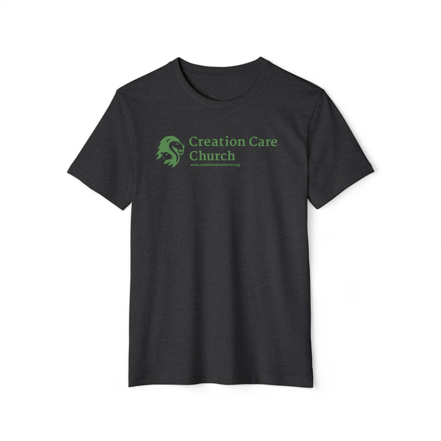 Creation Care Church Green Logo - Unisex Recycled Organic T-Shirt