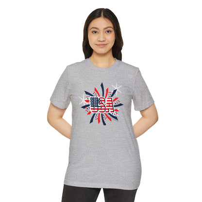 USA - Unisex Recycled Organic T-Shirt