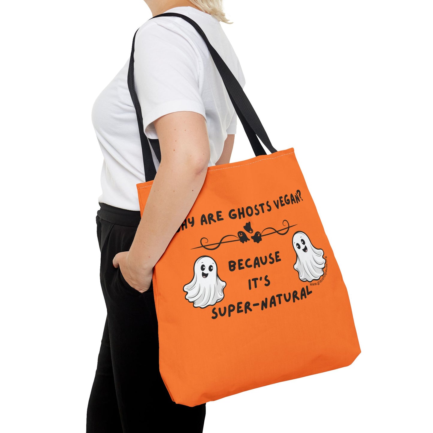 Why are Ghosts Vegan? - Tote Bag