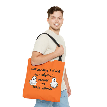 Why are Ghosts Vegan? - Tote Bag