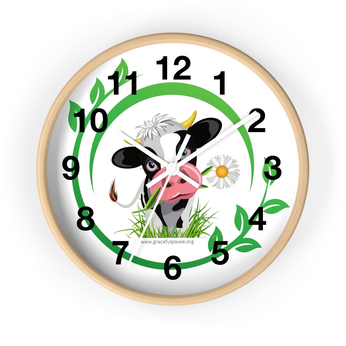 Pleading Cow - Wall Clock