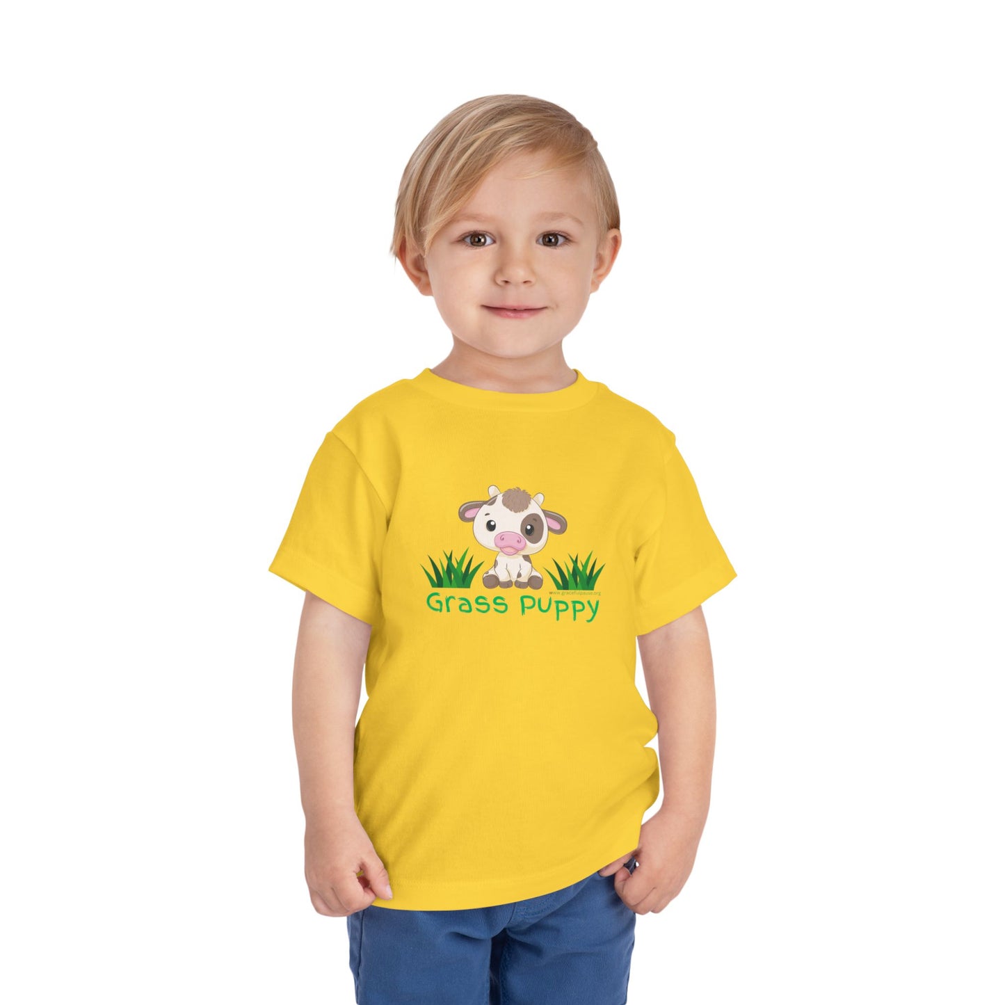 Grass Puppy - Toddler Short Sleeve Tee