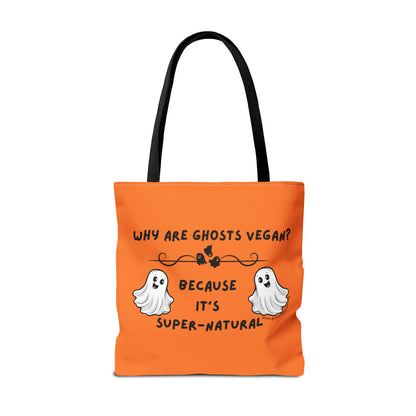 Why are Ghosts Vegan? - Tote Bag