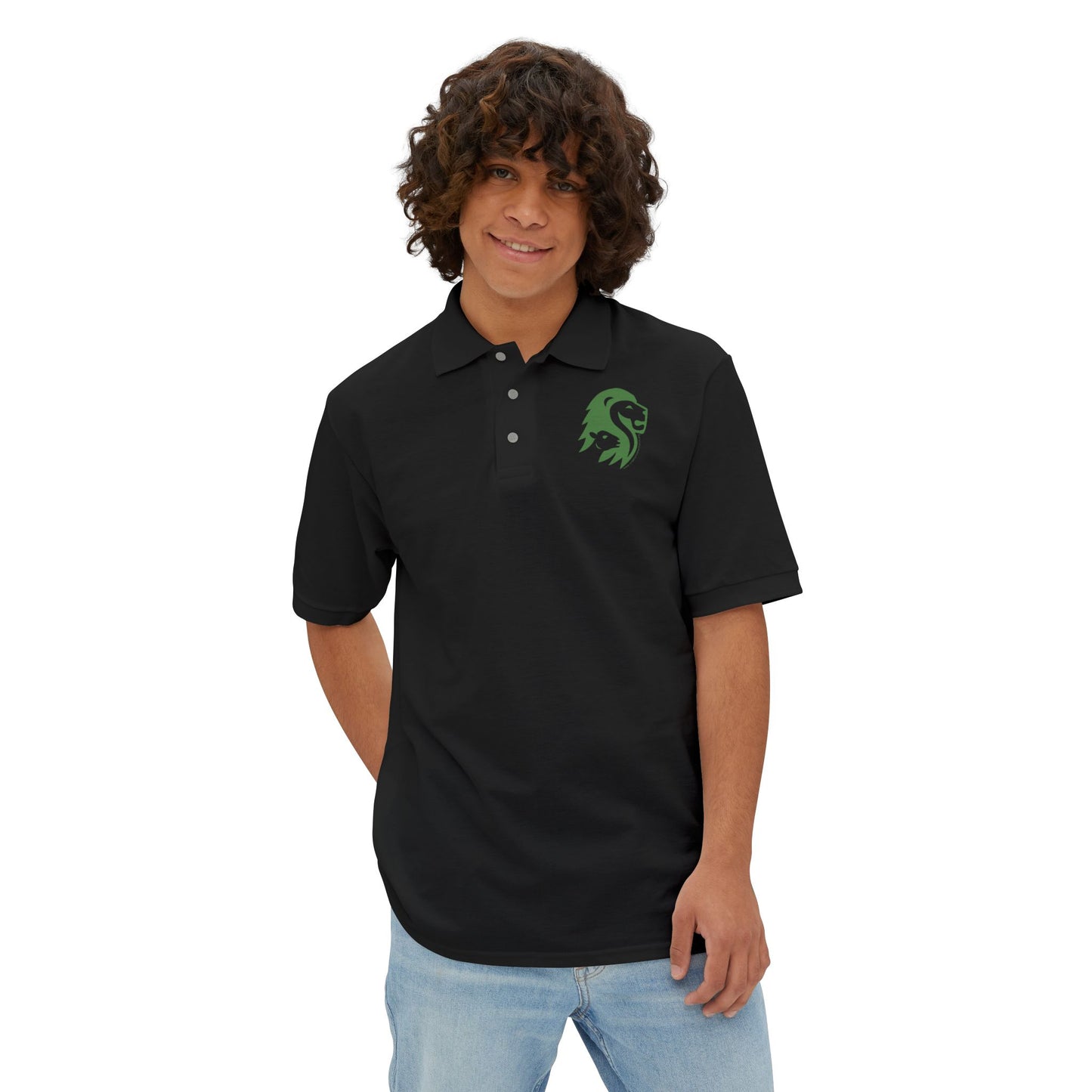 Creation Care Church symbol - Men's Piqué Polo