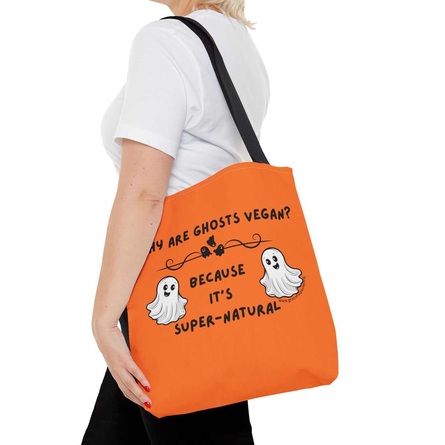 Why are Ghosts Vegan? - Tote Bag