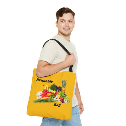 Reusable Grocery Tote Bag