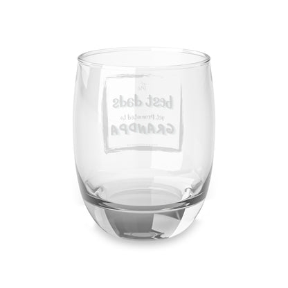 The best dads get promoted to grandpa - Whiskey Glass