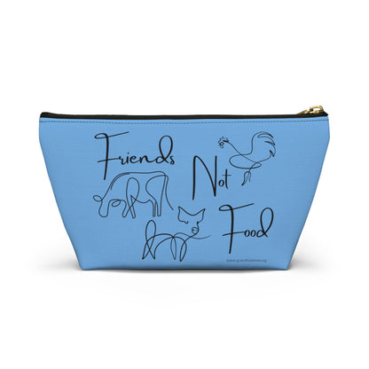 Friends Not Food - Accessory Pouch w T-bottom