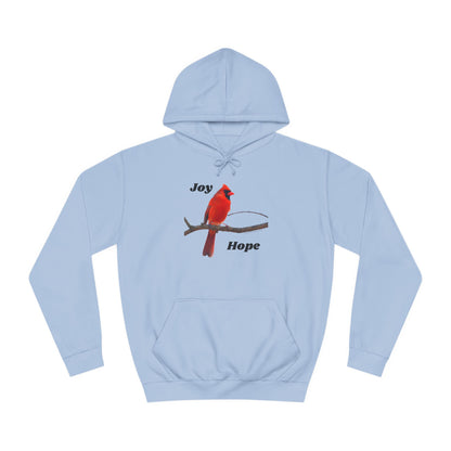 Cardinal - Joy and Hope - Unisex College Hoodie