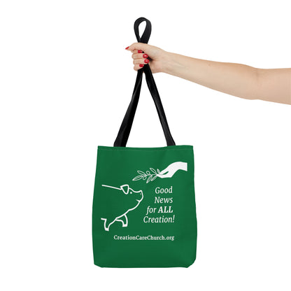 Creation Care Church - Good News for ALL Creation - Tote Bag