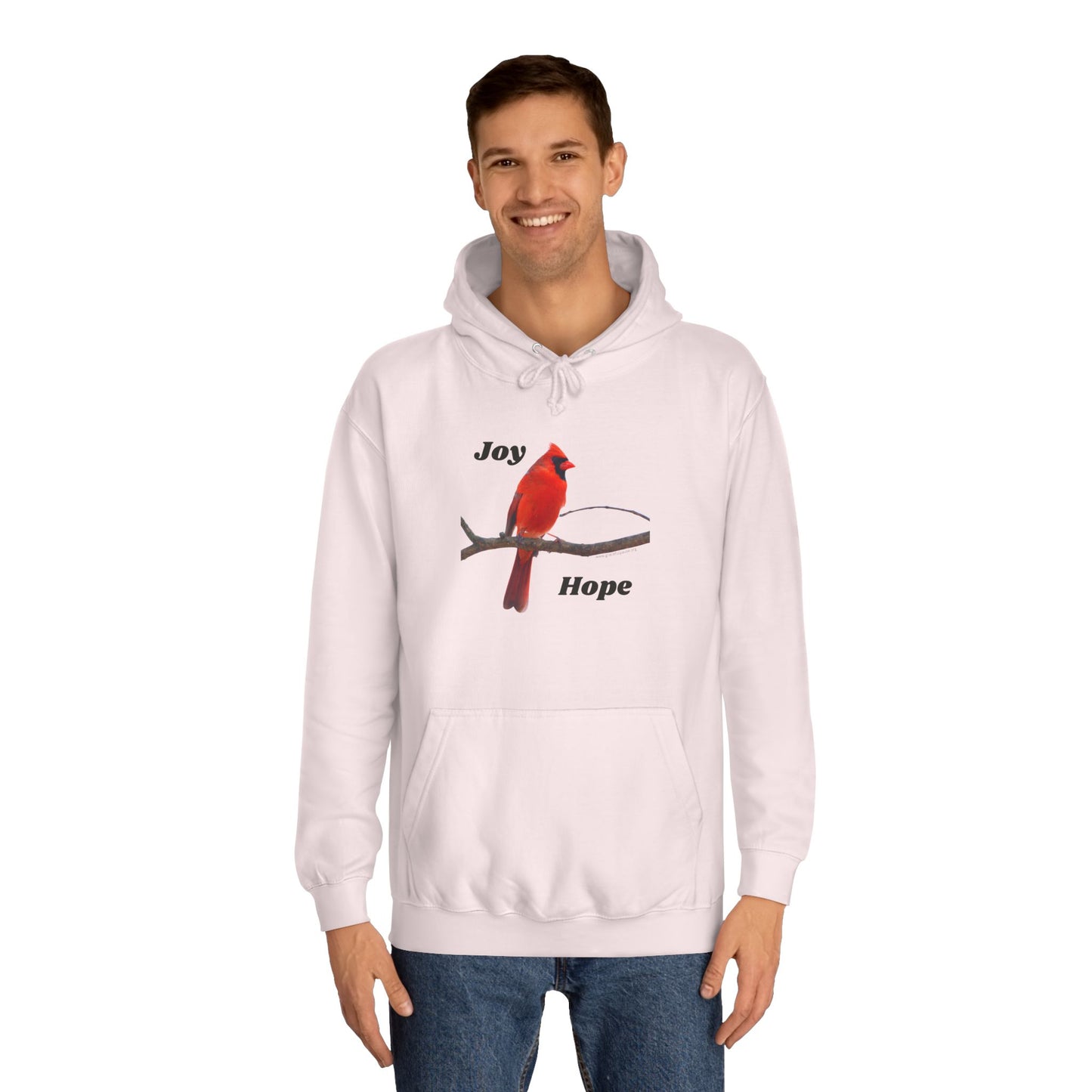 Cardinal - Joy and Hope - Unisex College Hoodie