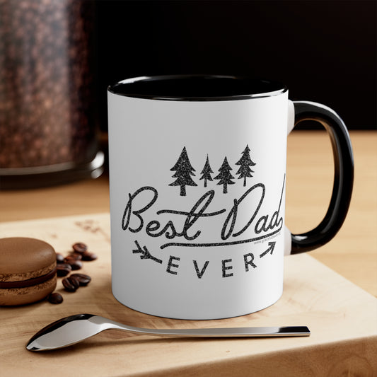 Best dad ever - Accent Mug