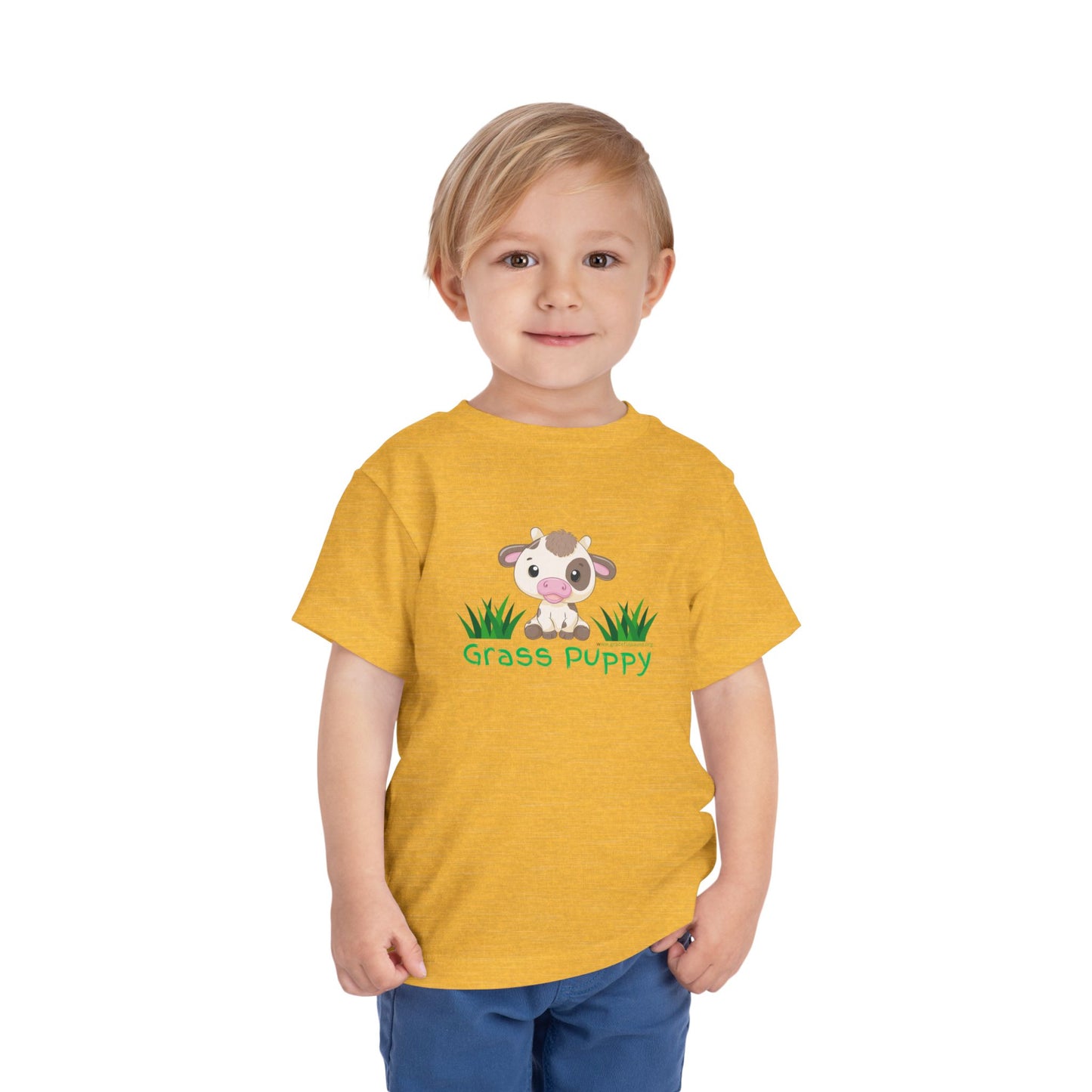 Grass Puppy - Toddler Short Sleeve Tee