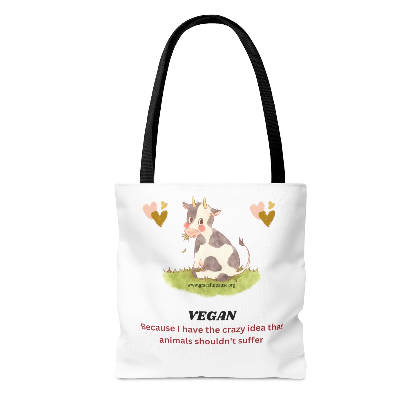 Vegan because... Tote Bag