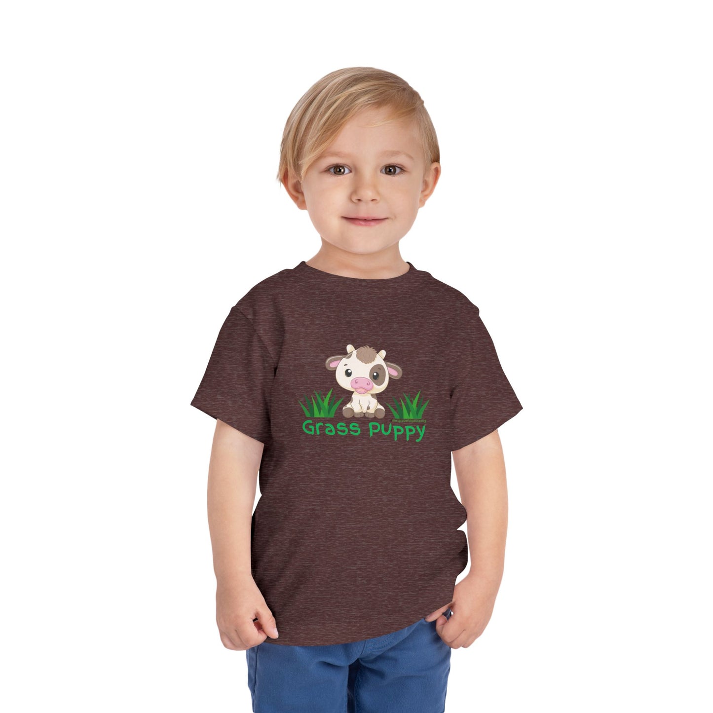 Grass Puppy - Toddler Short Sleeve Tee