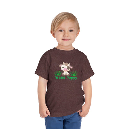 Grass Puppy - Toddler Short Sleeve Tee