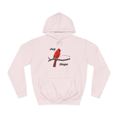 Cardinal - Joy and Hope - Unisex College Hoodie