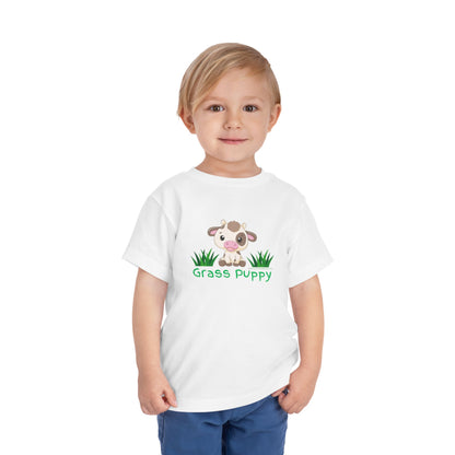 Grass Puppy - Toddler Short Sleeve Tee