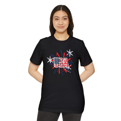 USA - Unisex Recycled Organic T-Shirt