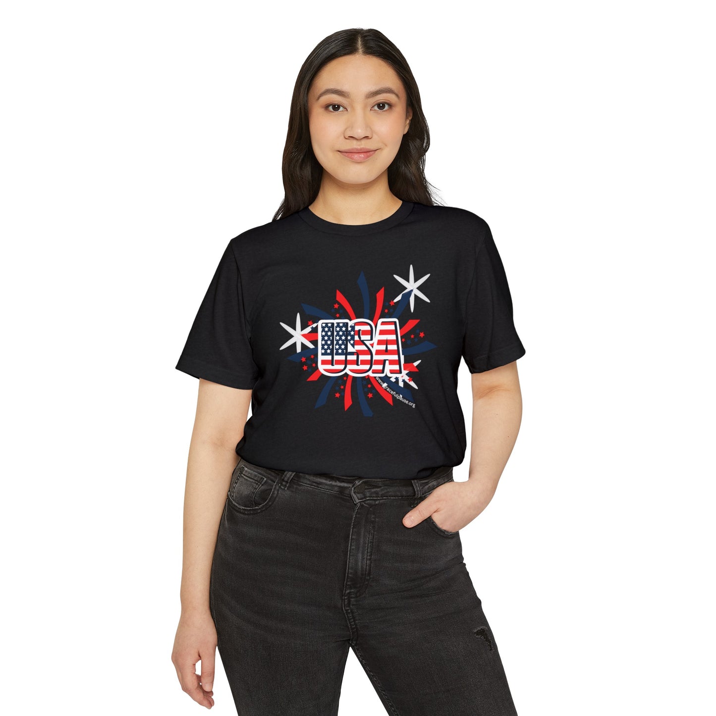 USA - Unisex Recycled Organic T-Shirt