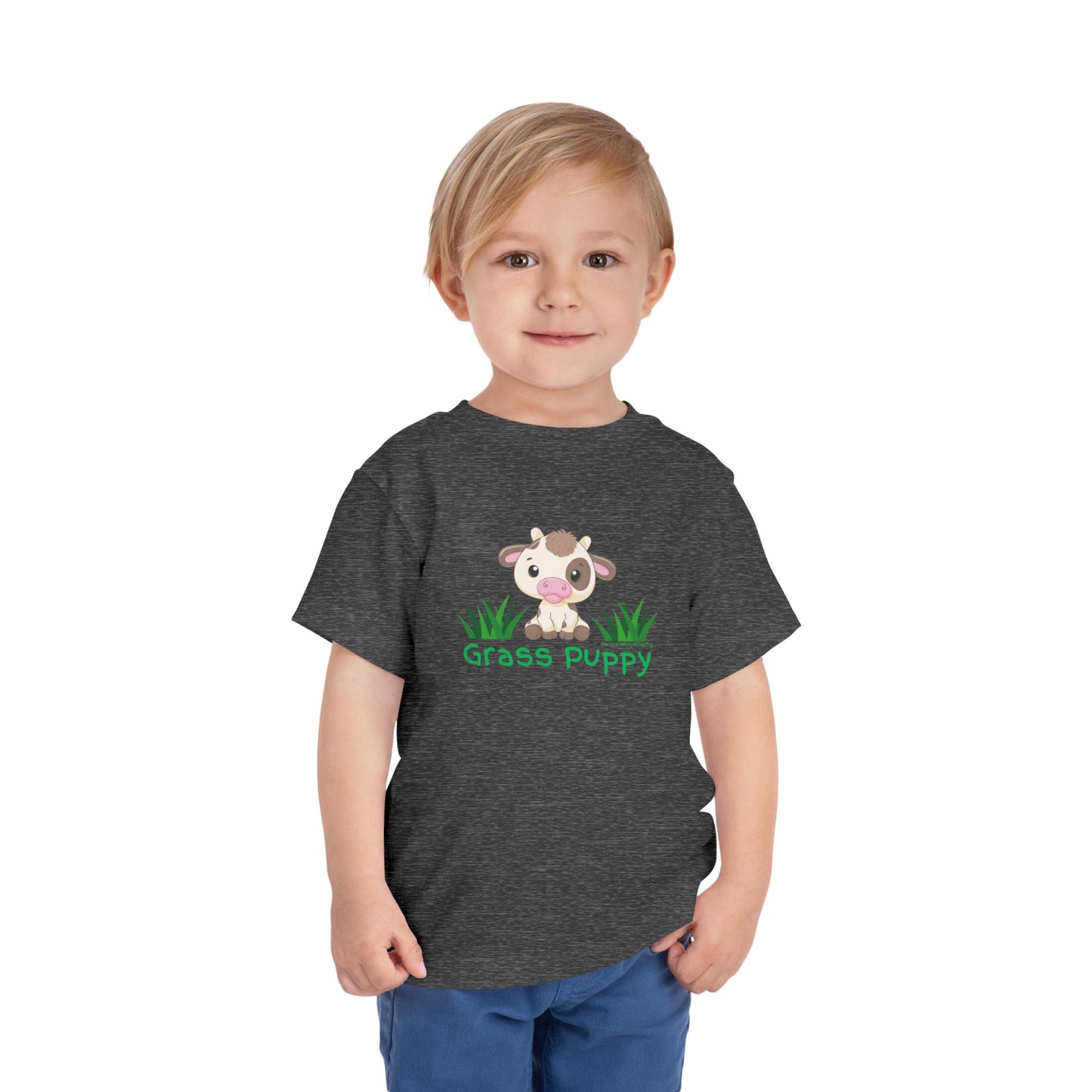 Grass Puppy - Toddler Short Sleeve Tee