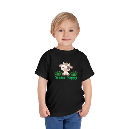 Grass Puppy - Toddler Short Sleeve Tee