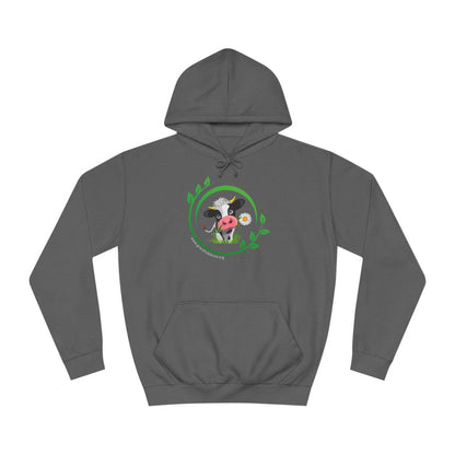 Pleading Cow - Unisex College Hoodie