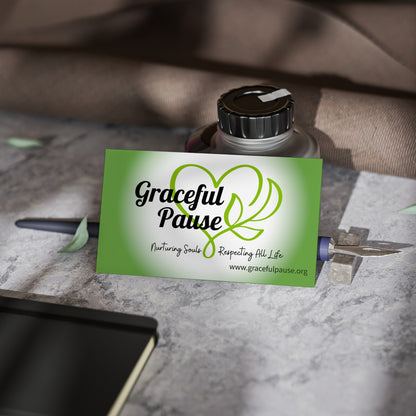 Graceful Pause Logo - Business Cards