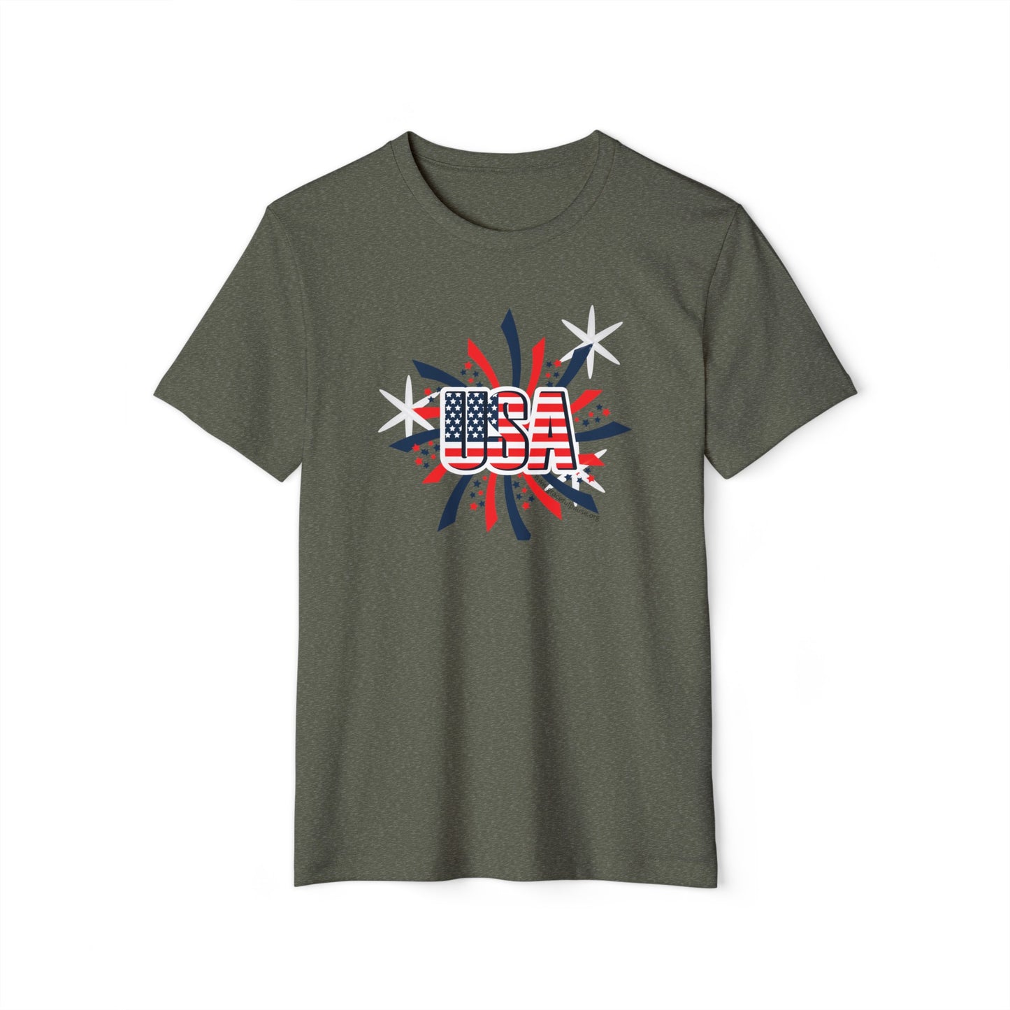 USA - Unisex Recycled Organic T-Shirt