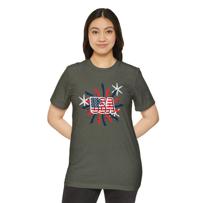 USA - Unisex Recycled Organic T-Shirt