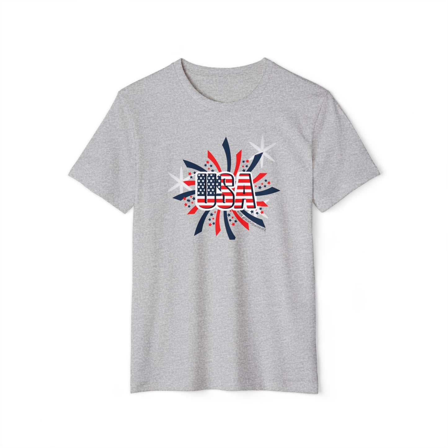 USA - Unisex Recycled Organic T-Shirt