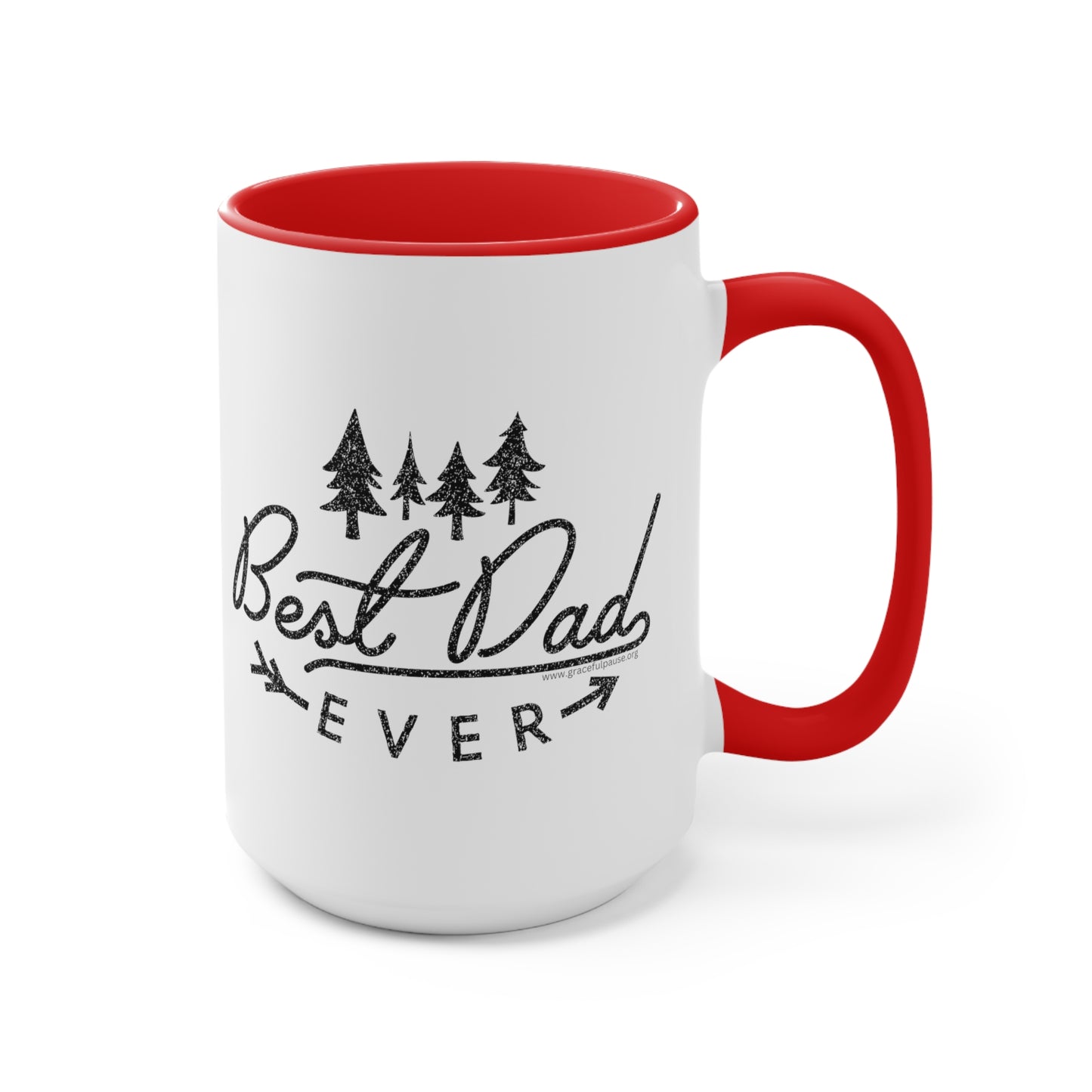 Best dad ever - Accent Mug