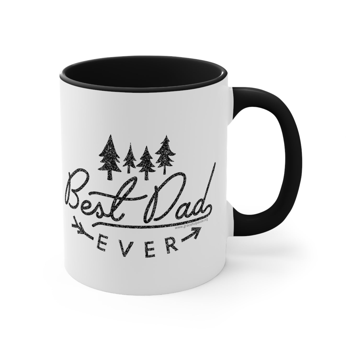 Best dad ever - Accent Mug