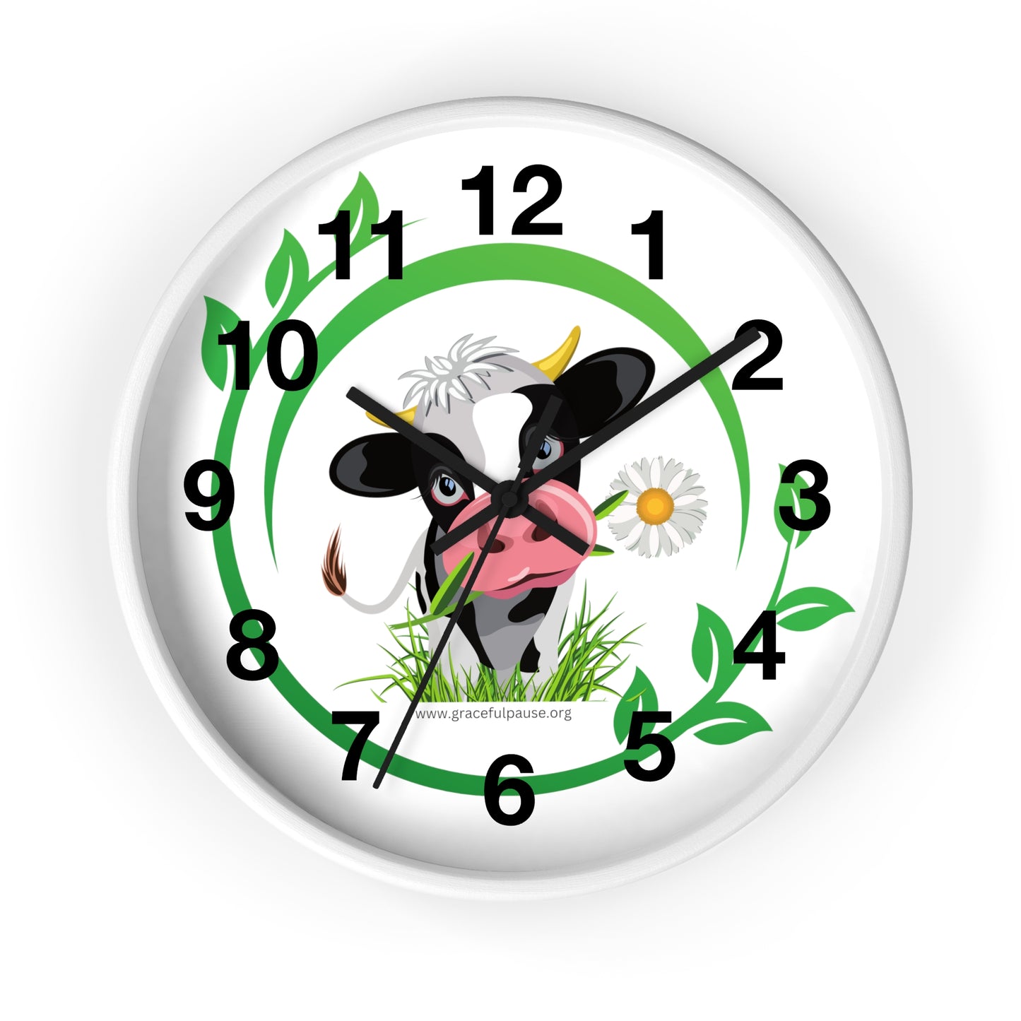 Pleading Cow - Wall Clock