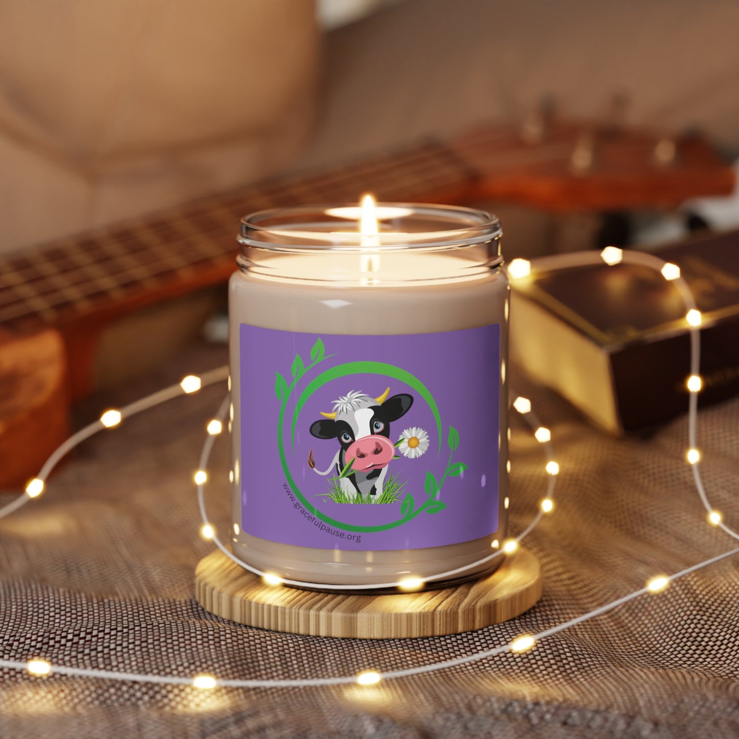 Pleading Cow - Scented Soy Candle, 9oz