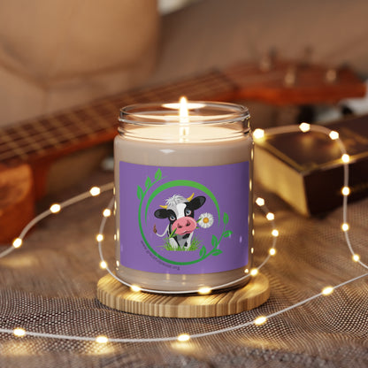 Pleading Cow - Scented Soy Candle, 9oz