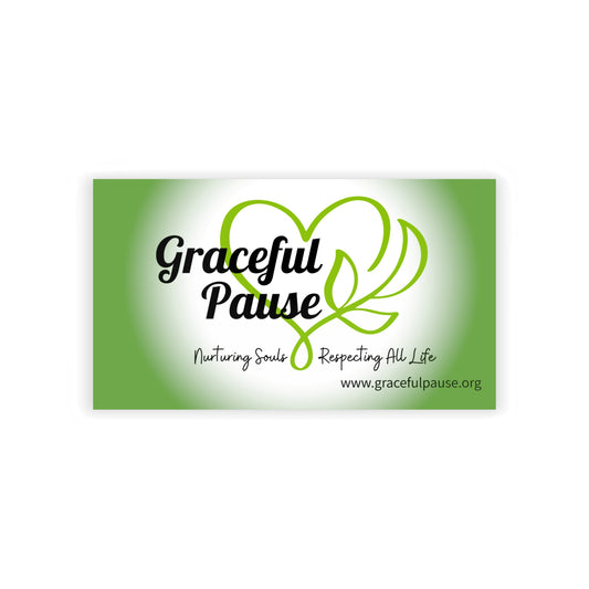 Graceful Pause Logo - Business Cards