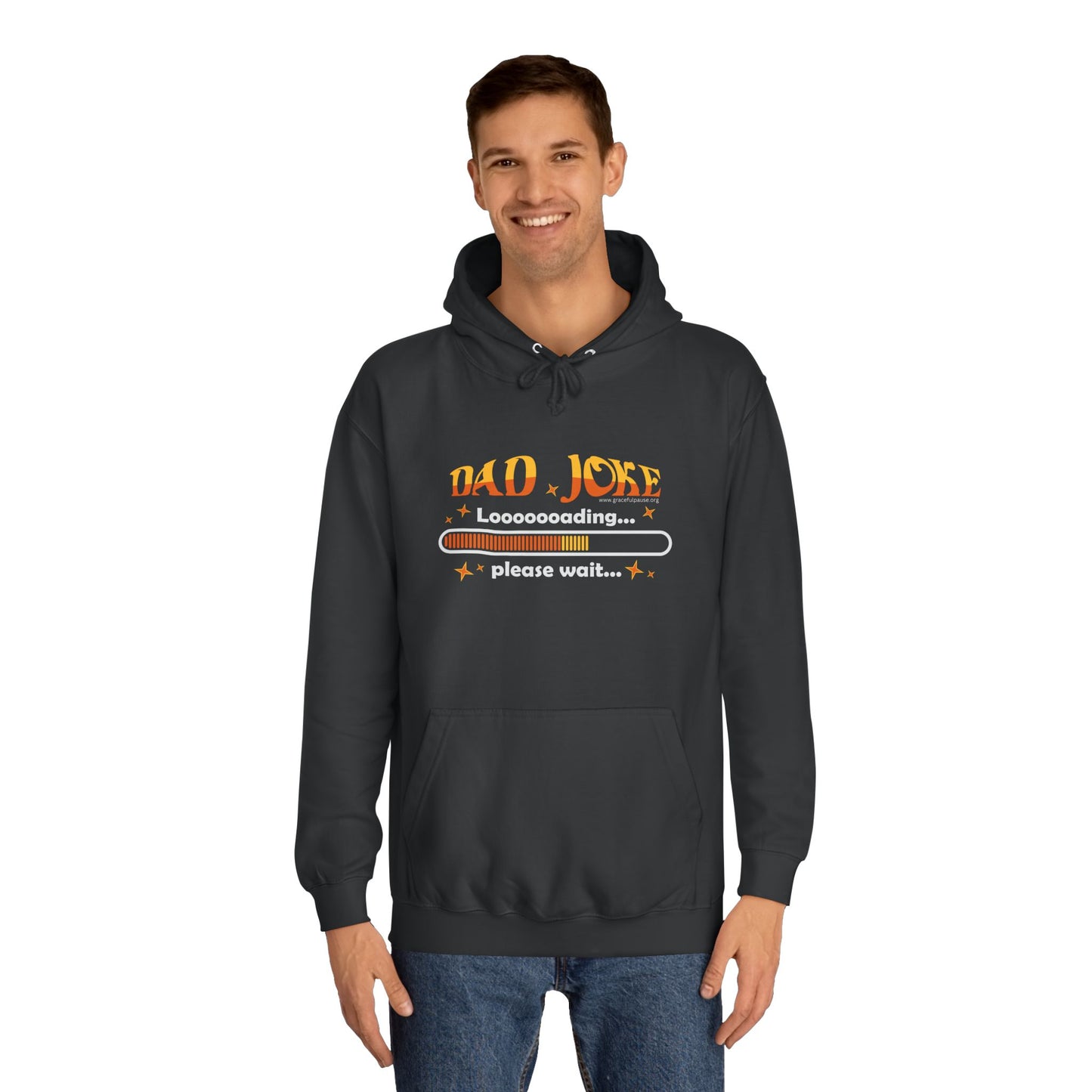 Dad Joke Loading - Unisex College Hoodie