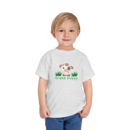 Grass Puppy - Toddler Short Sleeve Tee