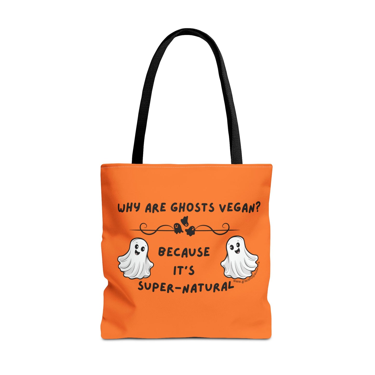 Why are Ghosts Vegan? - Tote Bag