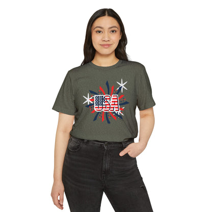 USA - Unisex Recycled Organic T-Shirt