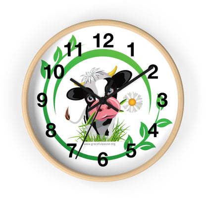 Pleading Cow - Wall Clock