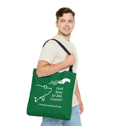 Creation Care Church - Good News for ALL Creation - Tote Bag