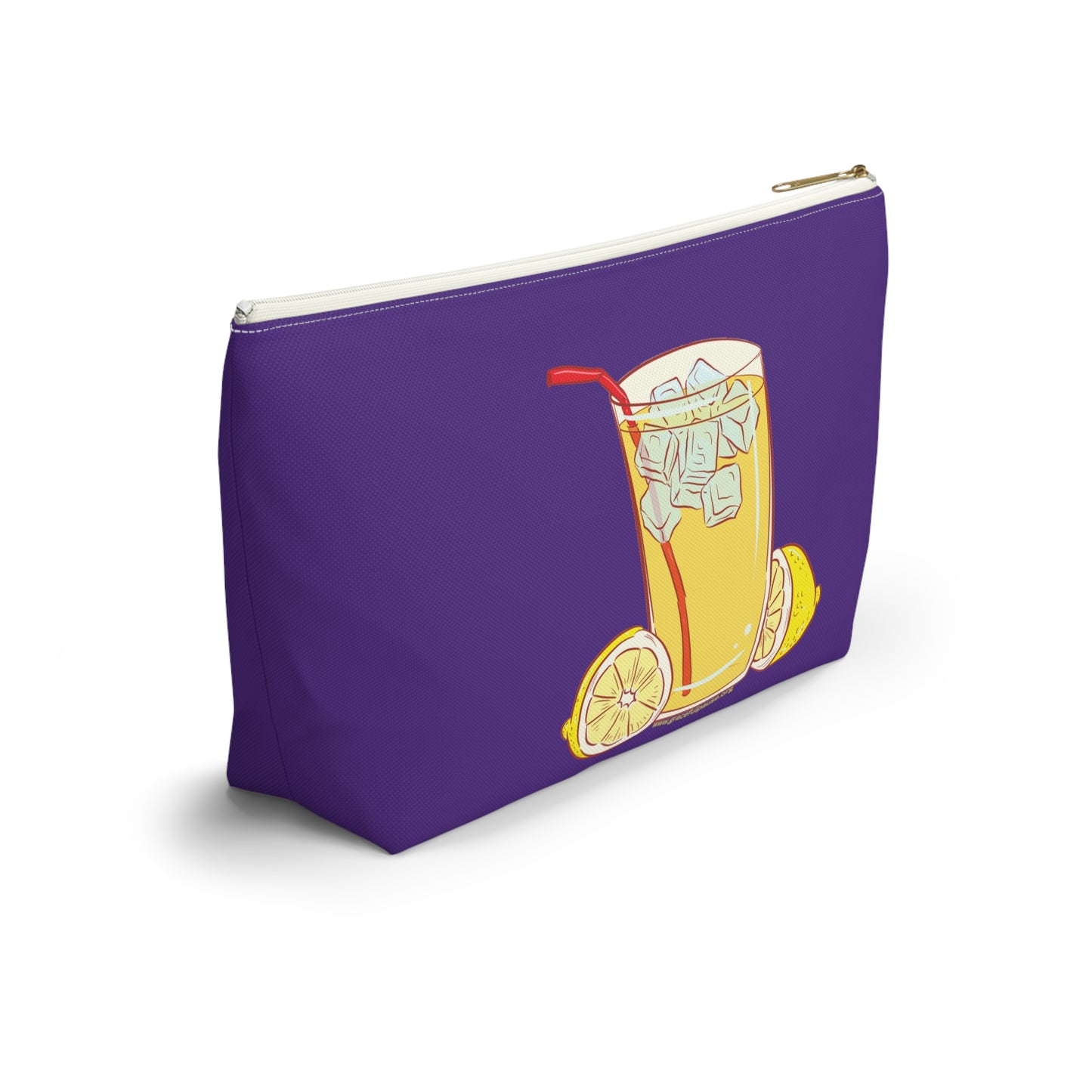 When life gives you lemons - Accessory Pouch w T-bottom