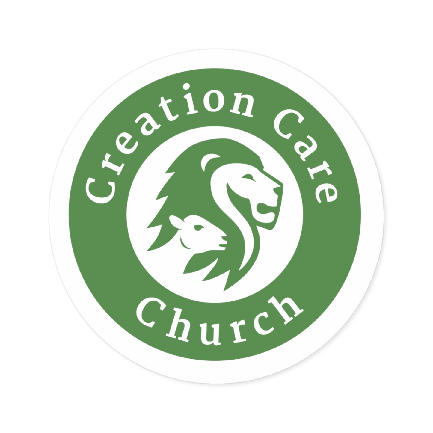 Creation Care Church - Logo Seal - Round Stickers, Indoor\Outdoor