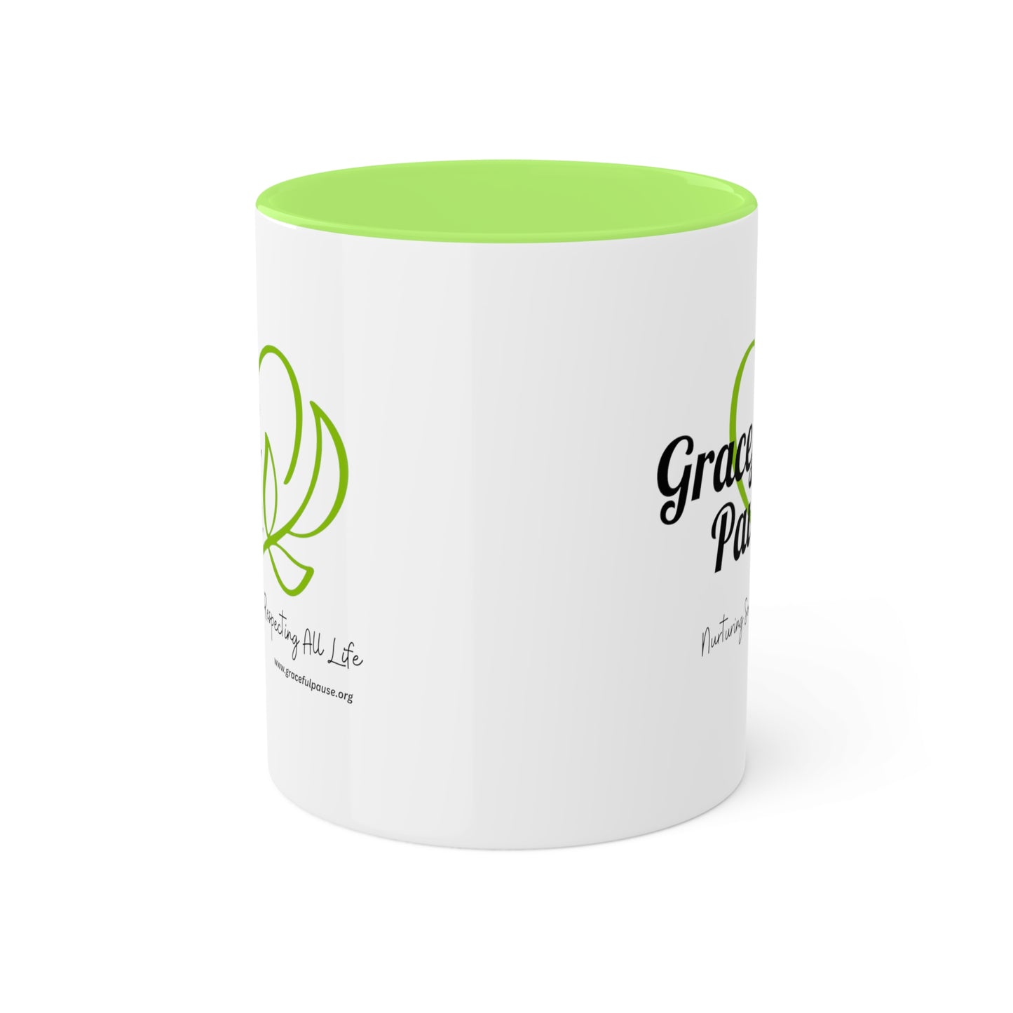 Graceful Pause Logo - Colorful Mugs, 11oz