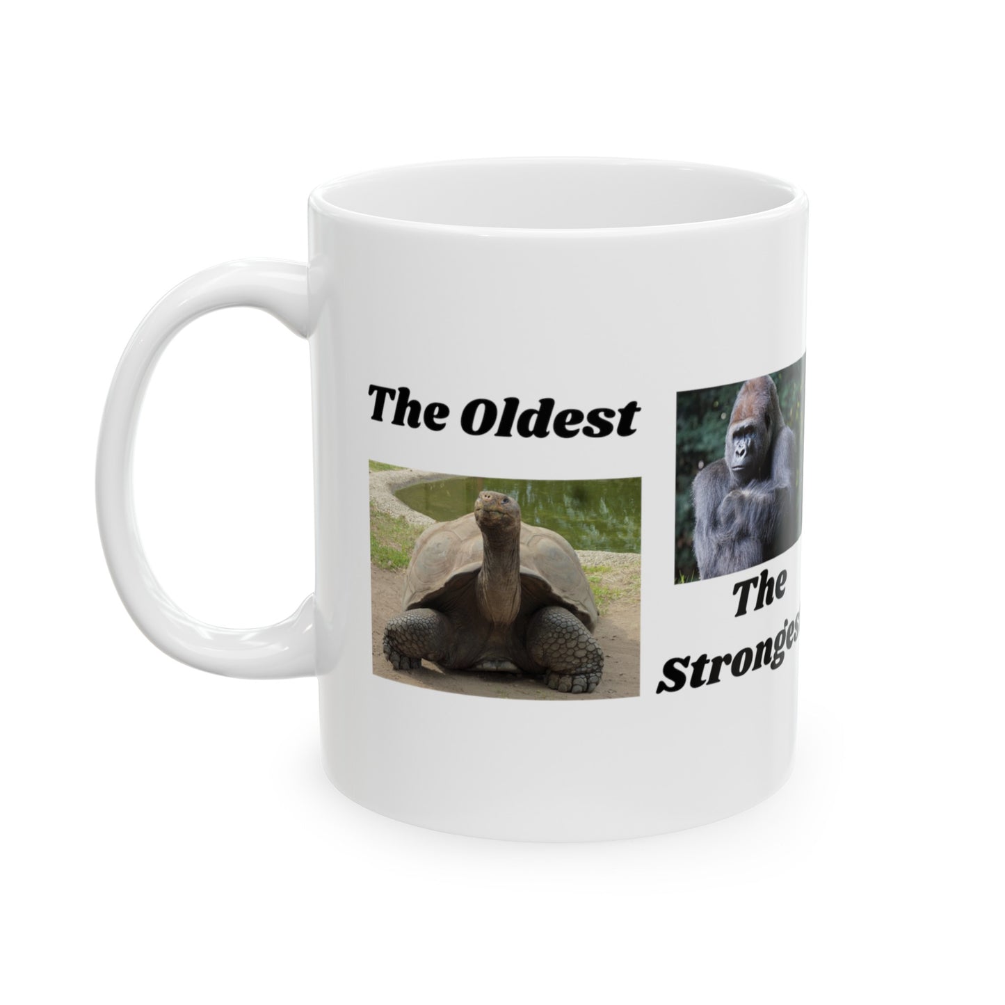 The Oldest, The Strongest, The Largest, are Fueled by Plants - Ceramic Mug, (11oz, 15oz)