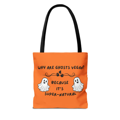 Why are Ghosts Vegan? - Tote Bag