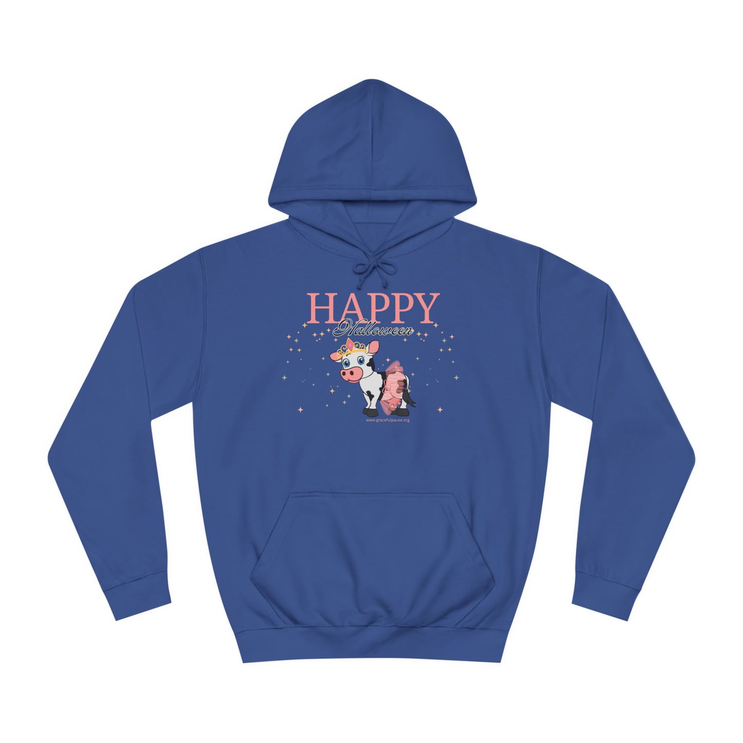 Happy Halloween - Cow - Unisex College Hoodie