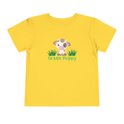 Grass Puppy - Toddler Short Sleeve Tee